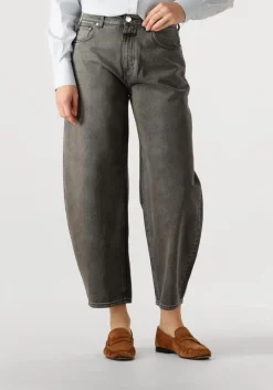 antraciet closed wide jeans jazzie