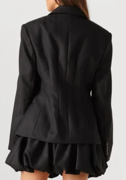 antraciet herskind blazer sailor wool fitted blazer