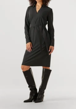 antraciet japan tky midi jurk nenema