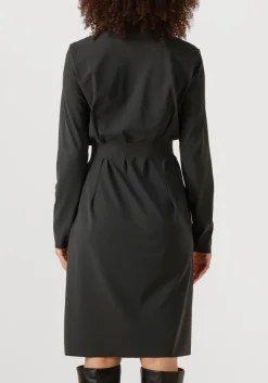 antraciet japan tky midi jurk nenema