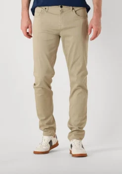 beige 7 for all mankind slim fit jeans 5-pocket slimmy stretch sateen