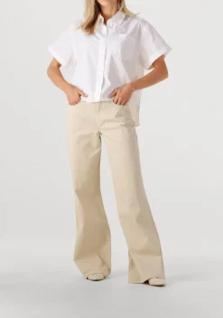 beige 7 for all mankind straight leg jeans lotta twill creme