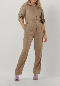 beige aaiko jumpsuit nadina vis 510