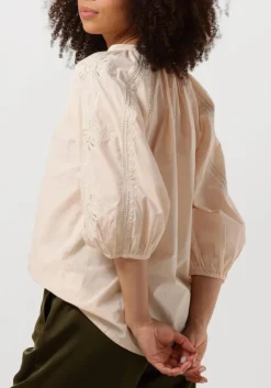 beige aimee the label blouses kelly
