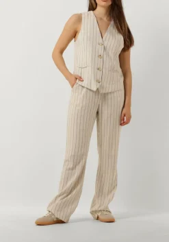 beige aimee the label pantalon flo