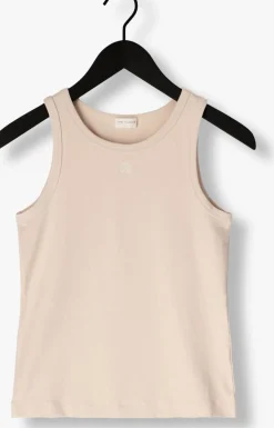 beige aimee the label top fire tanktop