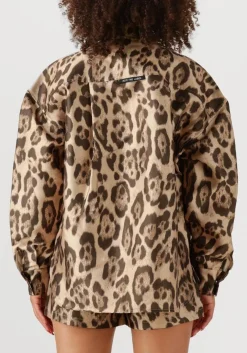 beige alix the label blouses ladies woven jaquar oversized blouse