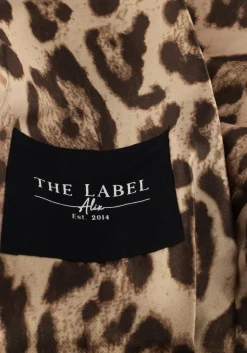 beige alix the label blouses ladies woven jaquar oversized blouse