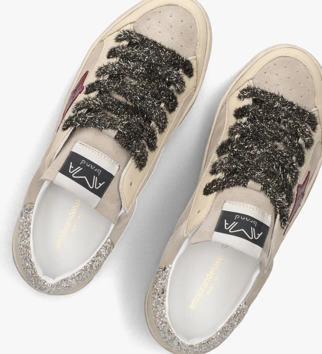 beige ama brand deluxe lage sneakers slam