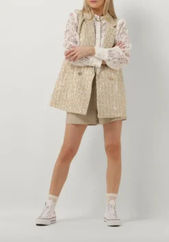 beige amaya amsterdam gilet james