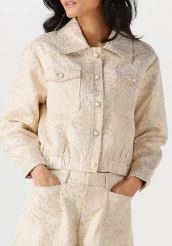 beige amaya amsterdam jack salia jacket