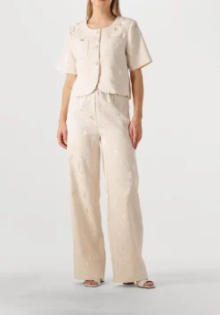 beige amaya amsterdam wijde broek mavis