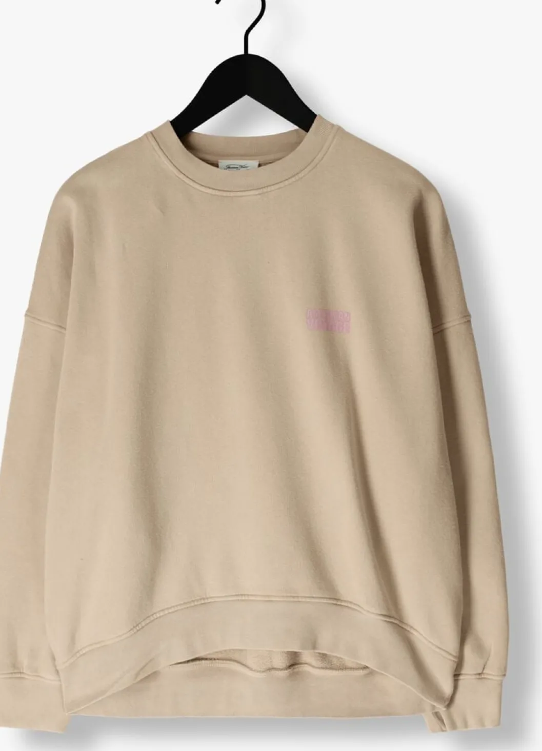 beige american vintage trui plizzy