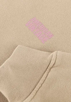 beige american vintage trui plizzy