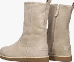 beige ayana enkelboots 2444