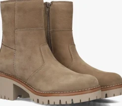 beige ayana enkellaarsjes 853