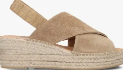 beige ayana sandalen met hak omo25yu817