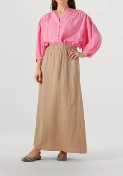 beige bellamy maxirok ize