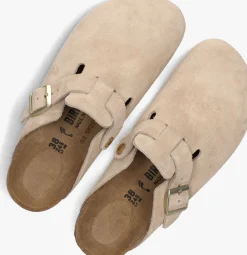 beige birkenstock instappers boston bs