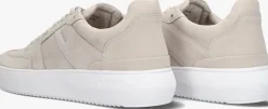 beige blackstone lage sneakers gage