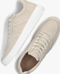 beige blackstone lage sneakers gage