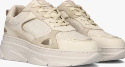 beige blasz lage sneakers jana-09