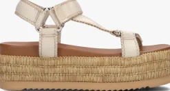 beige blasz platte sandalen cls14351