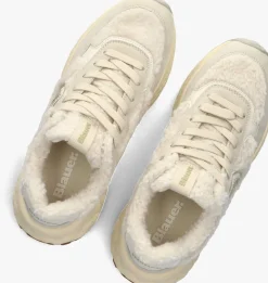 beige blauer lage sneakers lynn02