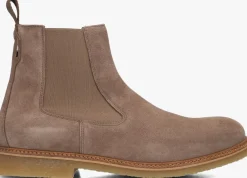 beige boss chelsea boots kope_cheb