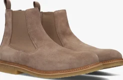 beige boss chelsea boots kope_cheb