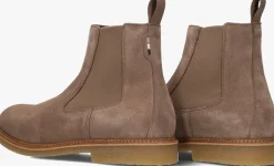 beige boss chelsea boots kope_cheb