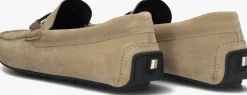 beige boss loafers noel_mocc