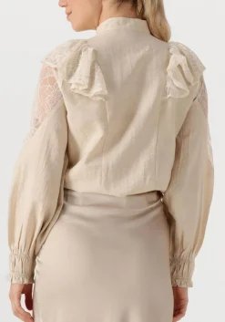 beige bruuns bazaar blouses yona shirt