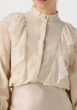 beige bruuns bazaar blouses yona shirt