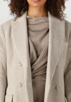 beige bruuns bazaar mantel bbabellas coat