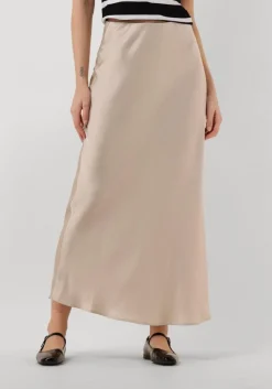 beige bruuns bazaar midirok joanelle skirt