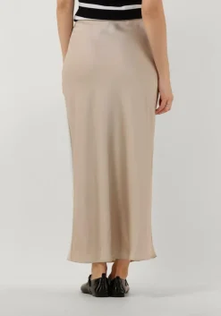 beige bruuns bazaar midirok joanelle skirt