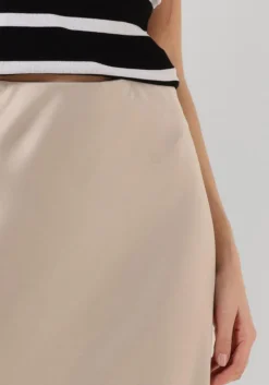 beige bruuns bazaar midirok joanelle skirt