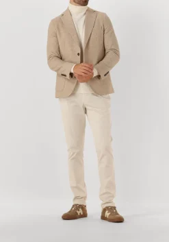 beige circolo colberts fleece blazer