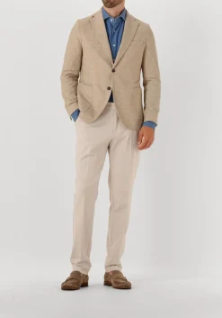 beige circolo colberts fleece blazer