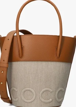 beige coccinelle handtas myrtha