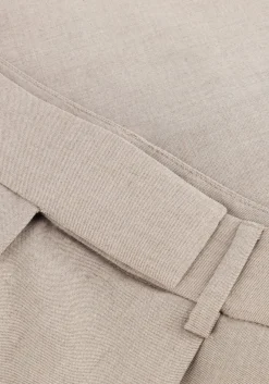 beige co'couture broeken vidacc crop pleat shorts