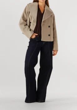 beige co'couture jack merla jacket