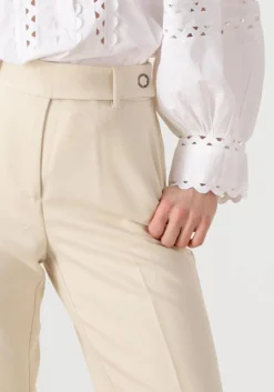 beige co'couture pantalon new volacc wide long pant