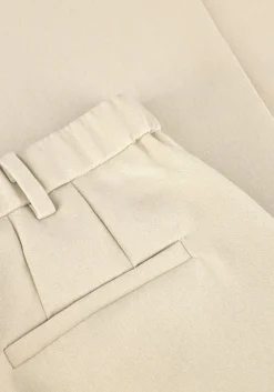 beige co'couture wijde broek nanacc pleat ll pant
