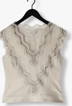 beige copenhagen muse top natuli top