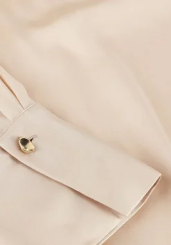 beige dante6 blouses estela silk mixed top