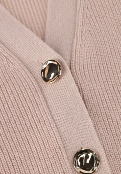 beige dante6 vest jeny rib knit cardigan