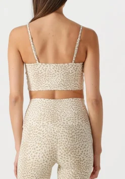 beige deblon sports top ivy