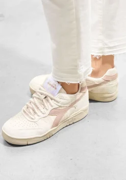 beige diadora heritage lage sneakers b.560 boho